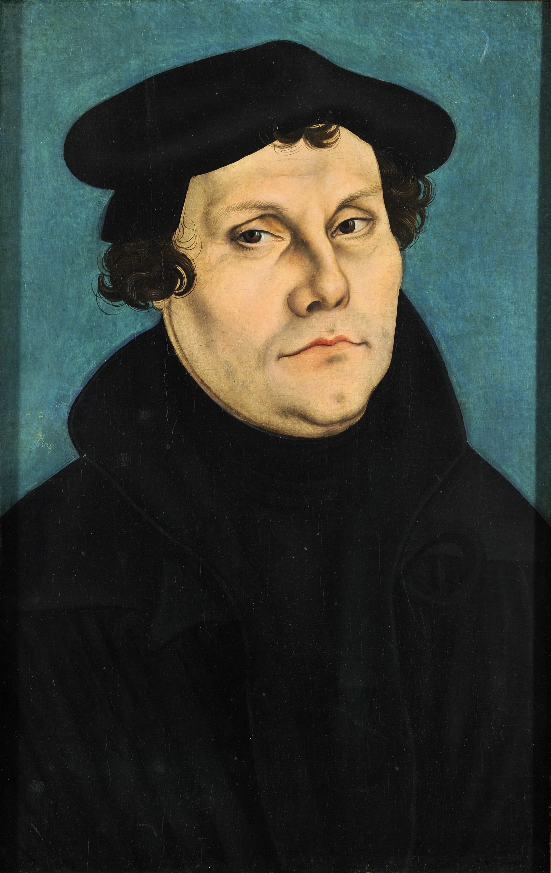 Portrait of Martin Luther by Lucas Cranach