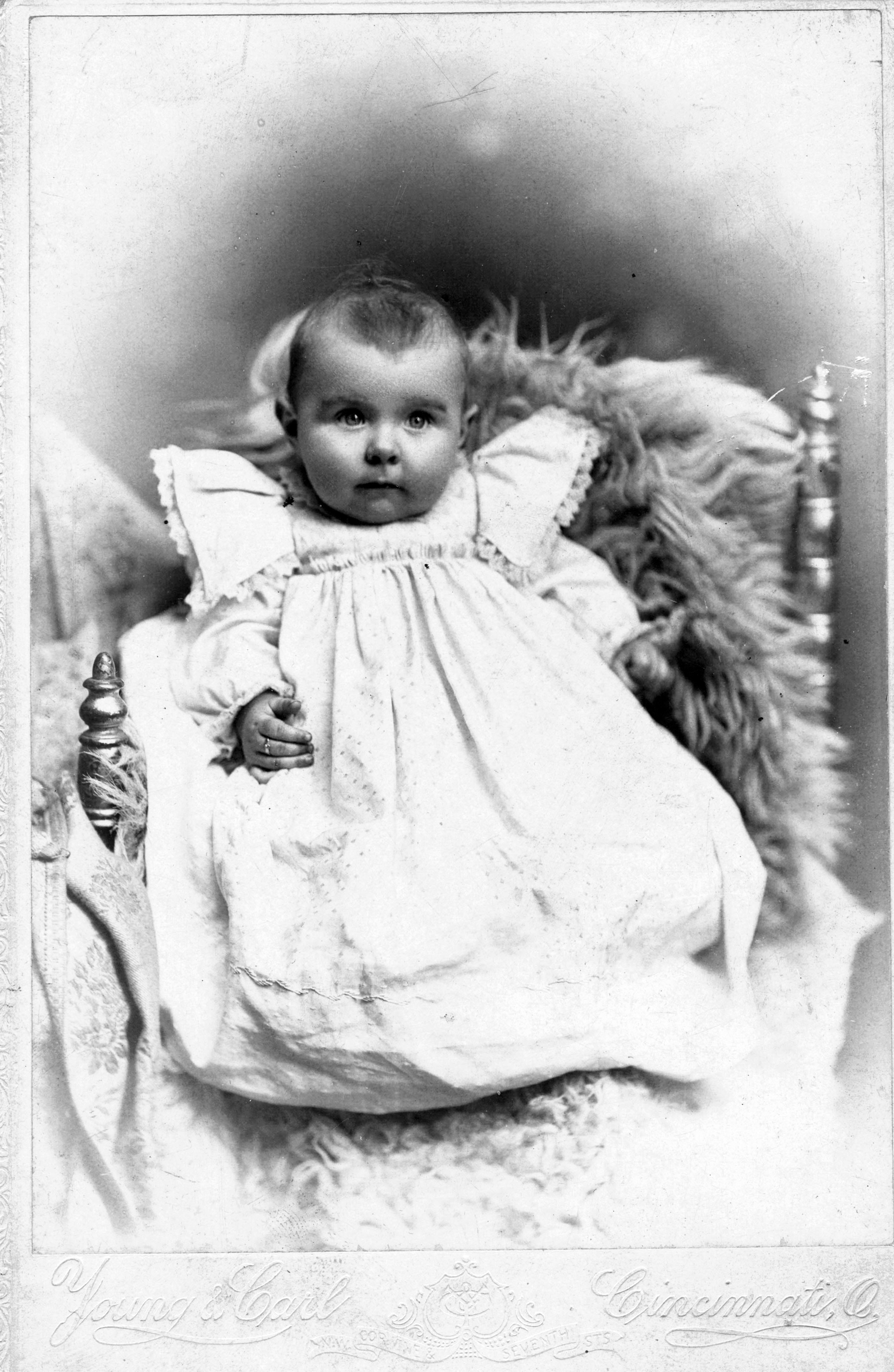 Katherine Schatz as a Baby