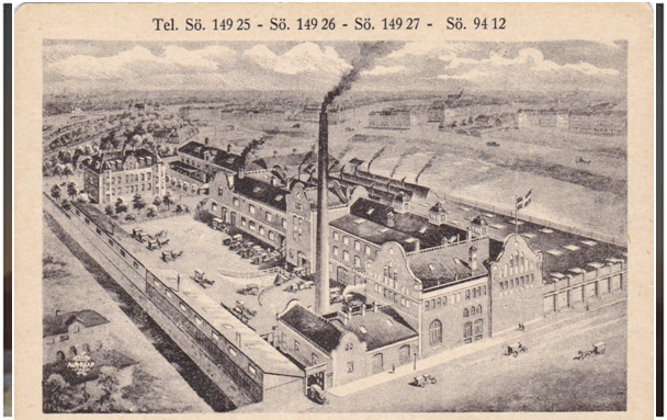 Kessler Factory in Stockholm - 1915