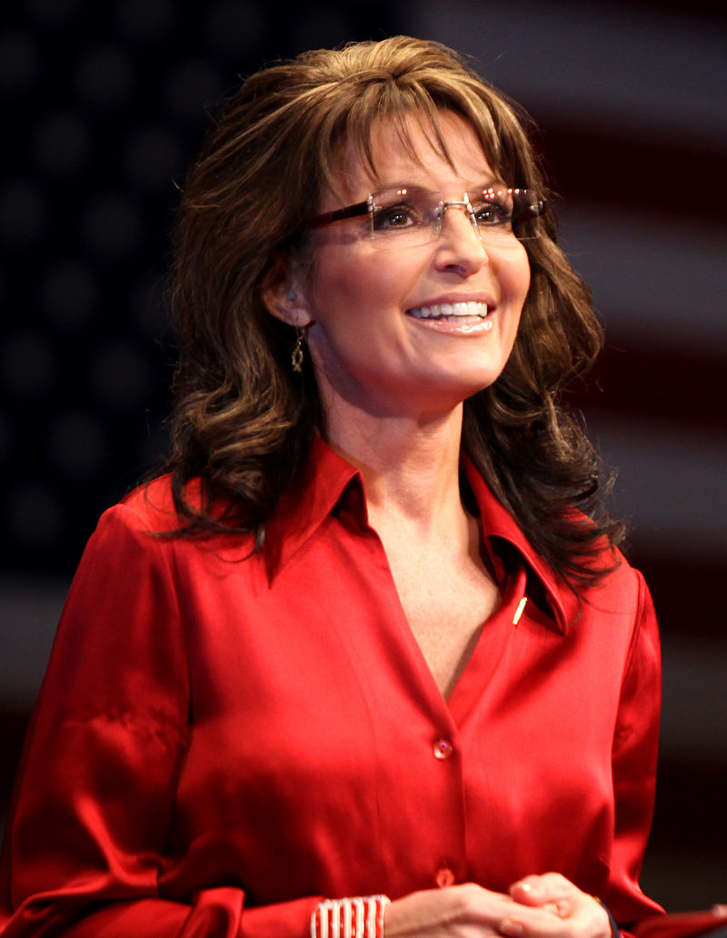 Sarah Palin - photograph courtesy of Gage Skidmore
